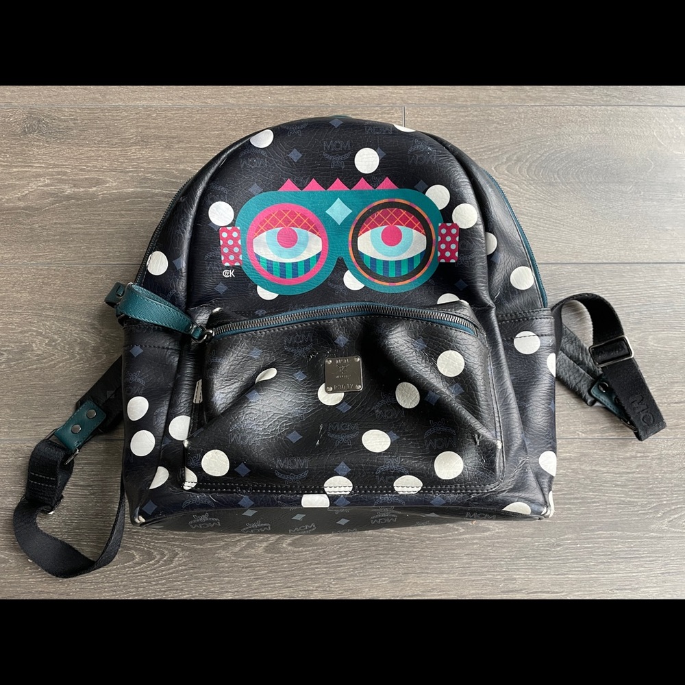 MCM Craig & Karl Backpack Black